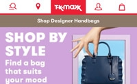 A Well-Known Discount Mall in the UK: TK Maxx
