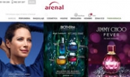 Spain Perfume and Cosmetics Shopping Site: Arenal Perfumerías