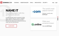 Website Domains Names & Hosting: Domain.com