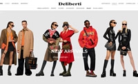 Italian Luxury Shopping Website: Deliberti