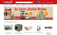 German Pet Products Online Store: Zooroyal.de