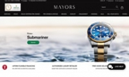 Mayors: Luxury Watches, Rolex, Diamonds & Wedding Jewelry Online In Store US