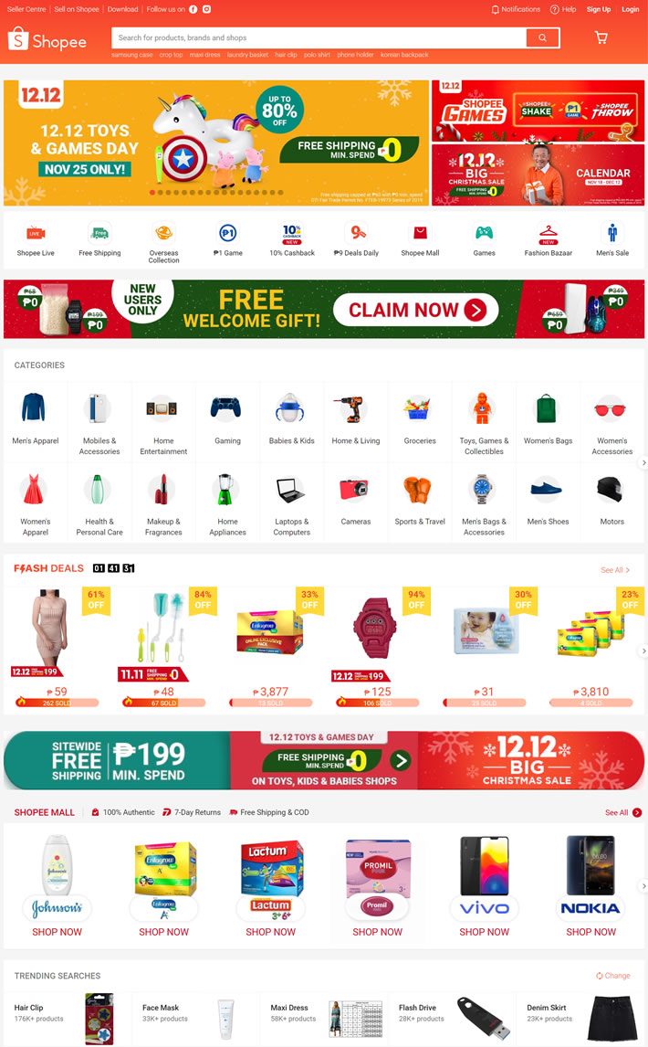 Shopee Philippines: Buy and Sell Online - World68 Global Shopping Websites